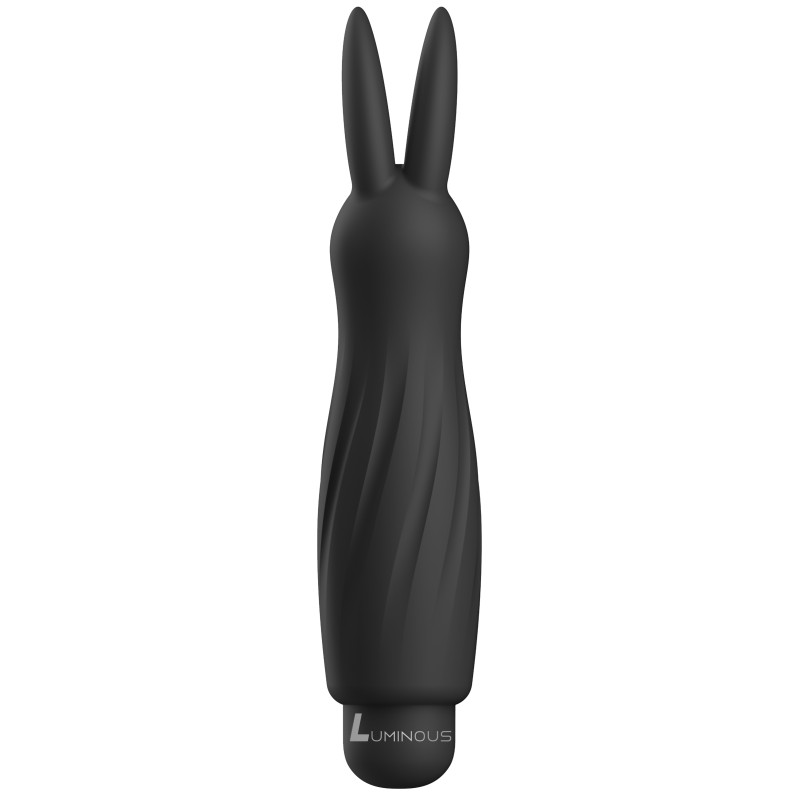 Luminous Rabbit Sofia 13cm Noir